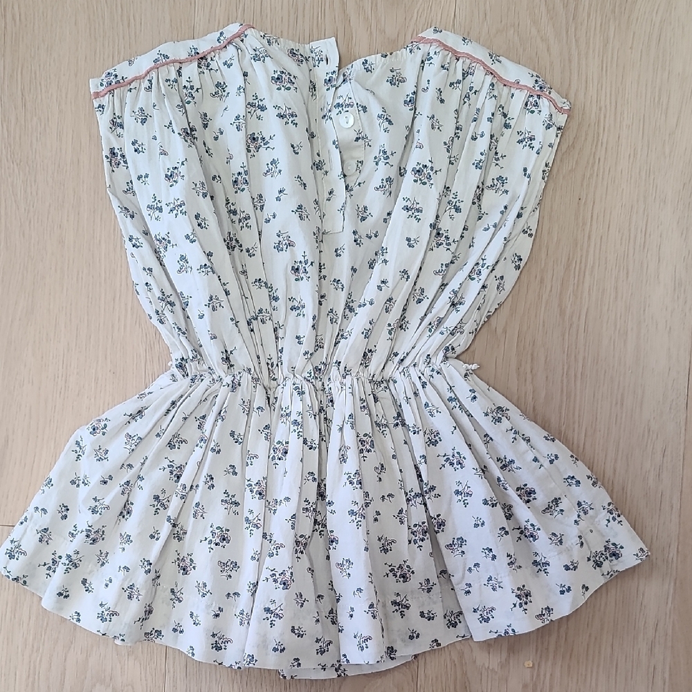 Cera Una Volta Floral White Kids Formal Dress
